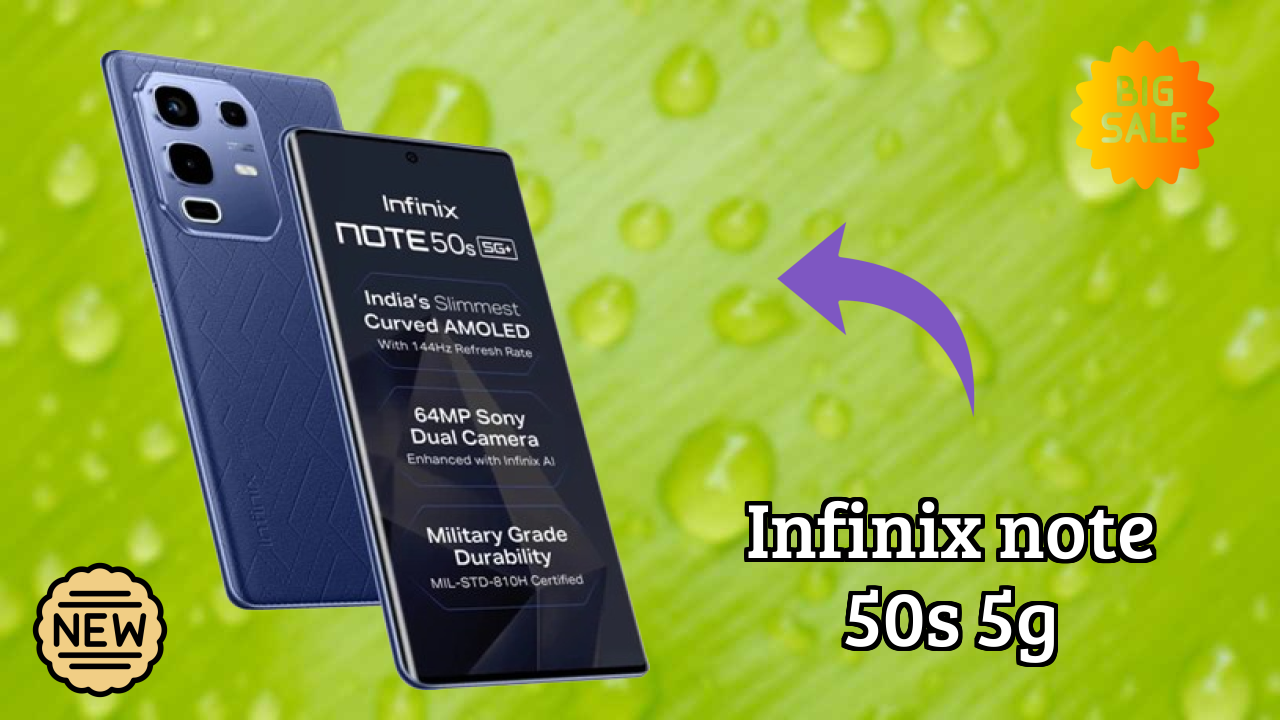 Infinix Note 50s 5G+ Display Size: 6.78 Inches (17.22 Cm) Screen Review