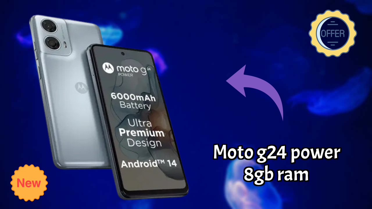 Moto G24 Power 8GB RAM Battery Life: 6000 MAh Endurance Test