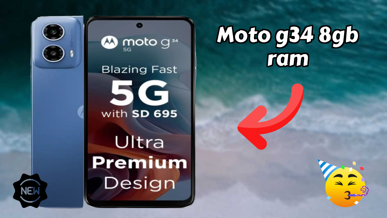 Moto G34 8GB RAM at ₹12,999 - Complete Buying Guide