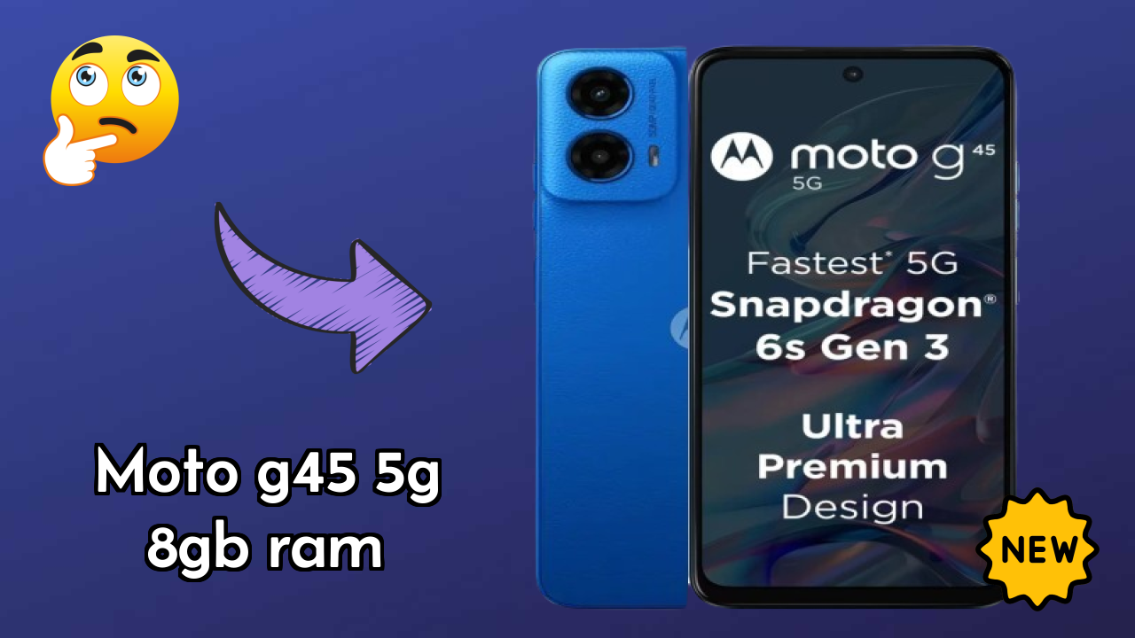 Moto G45 5G 8GB RAM Camera Review: 50 MP + 2 MP Rear Camera Photo Quality
