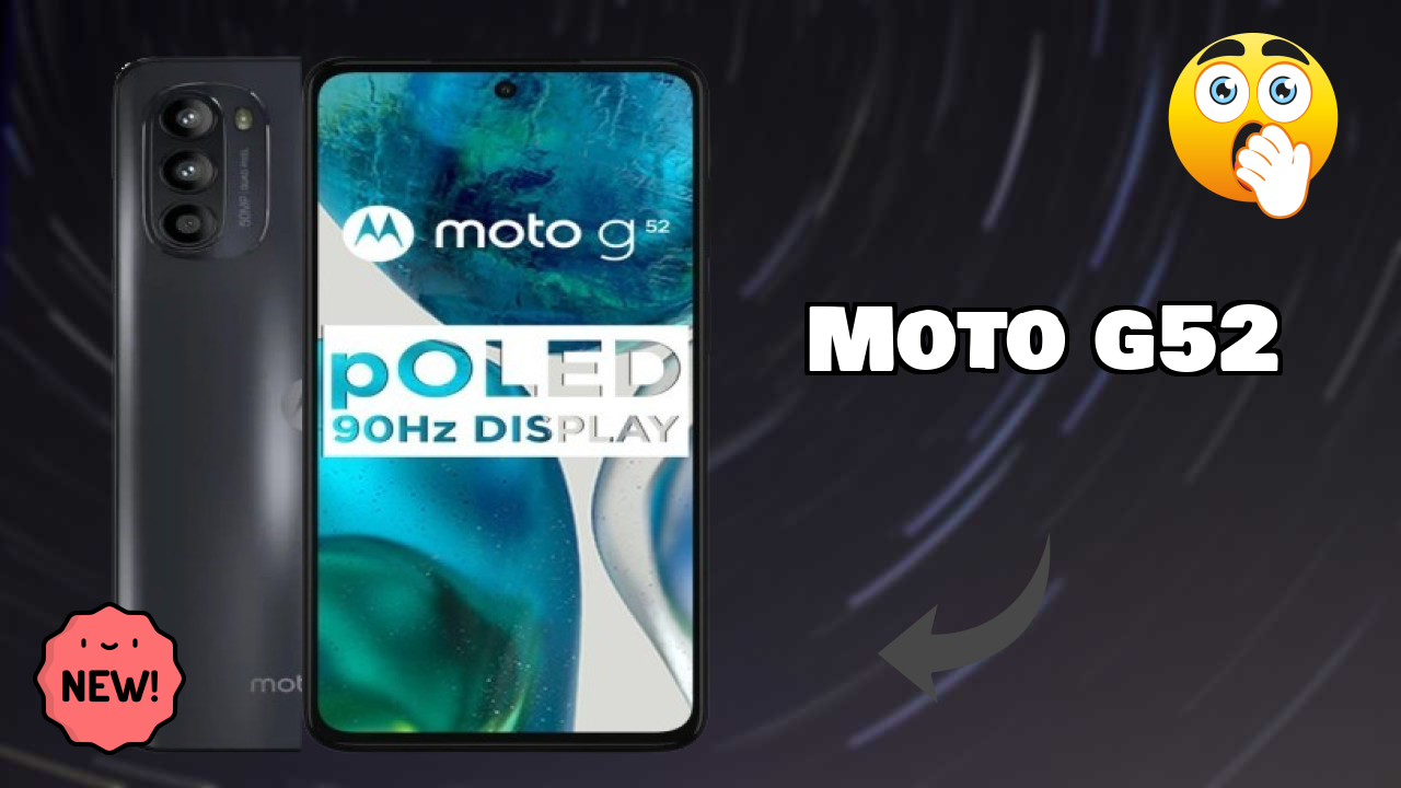 Moto G52 Display Size: 6.6 Inches (16.76 Cm) Screen Quality