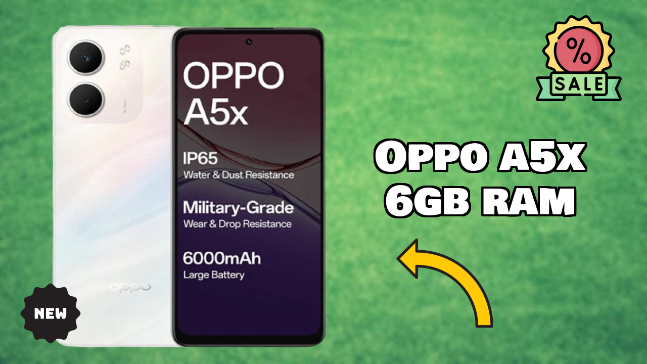 OPPO A5x 6GB RAM Test: 6 GB RAM Handles Heavy Apps?