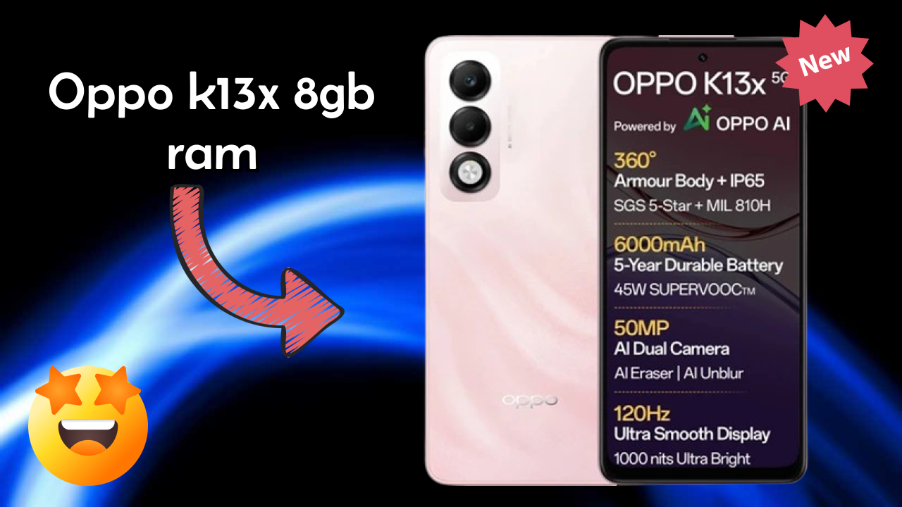 OPPO K13x 8GB RAM Price Review: ₹13,489 Good Investment?