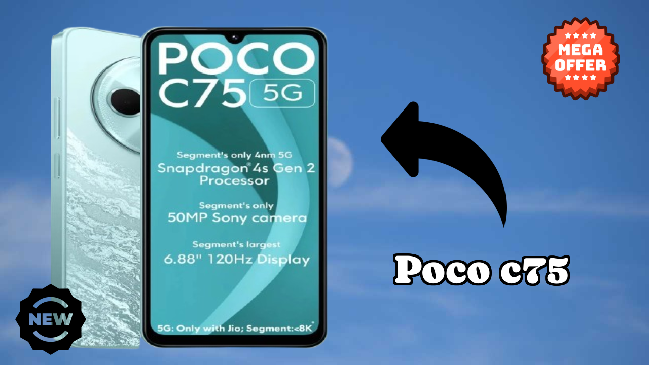 POCO C75 Battery Test: 5160 MAh Lasts All Day?