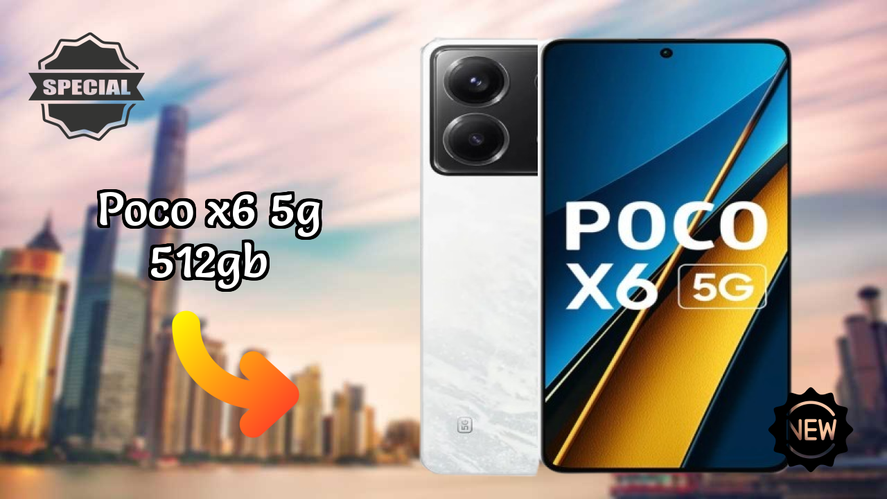 POCO X6 5G 512GB Display Quality: AMOLED Explained