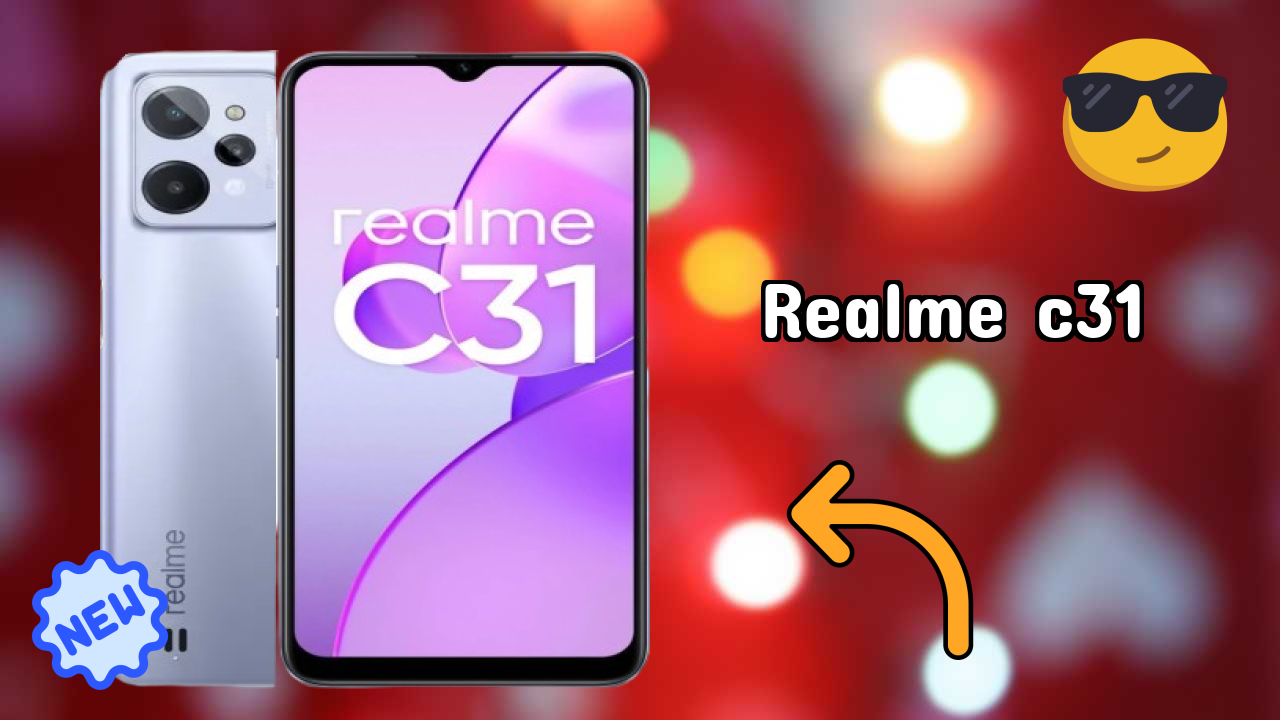 Realme C31 Display Size: 6.5 Inches (16.51 Cm) Screen Test