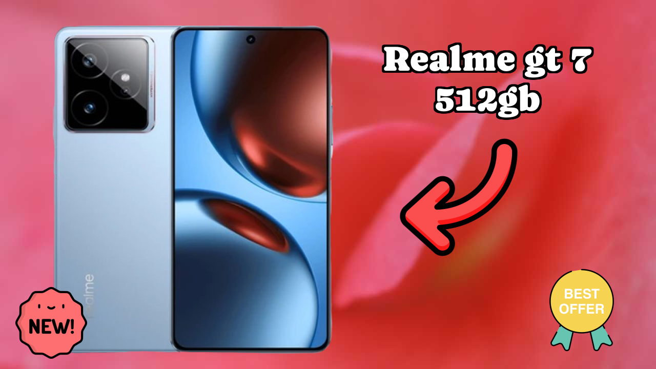 Realme GT 7 512GB at ₹41,099 - Best Deal Available