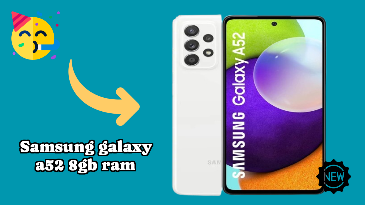 Samsung Galaxy A52 8GB RAM Display Analysis: 6.5 Inches (16.51 Cm) Screen