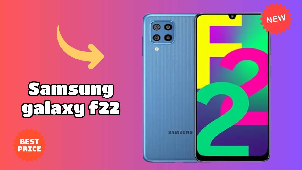 Samsung Galaxy F22 at ₹9,149 - Best Deal Available Right Now