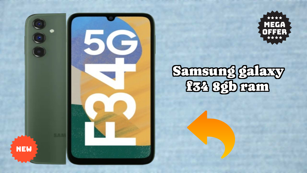 Samsung Galaxy F34 8GB RAM Performance: 8 GB RAM Gaming Review