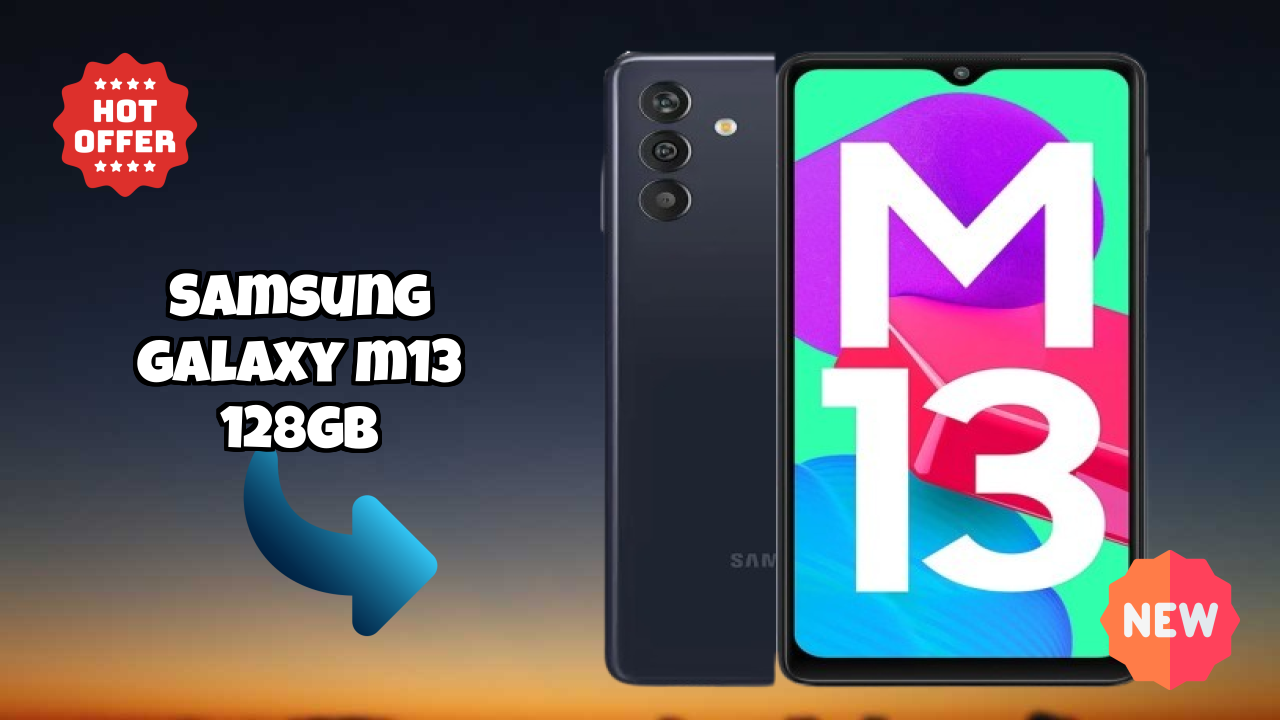 Samsung Galaxy M13 128GB Display Quality: PLS LCD Explained