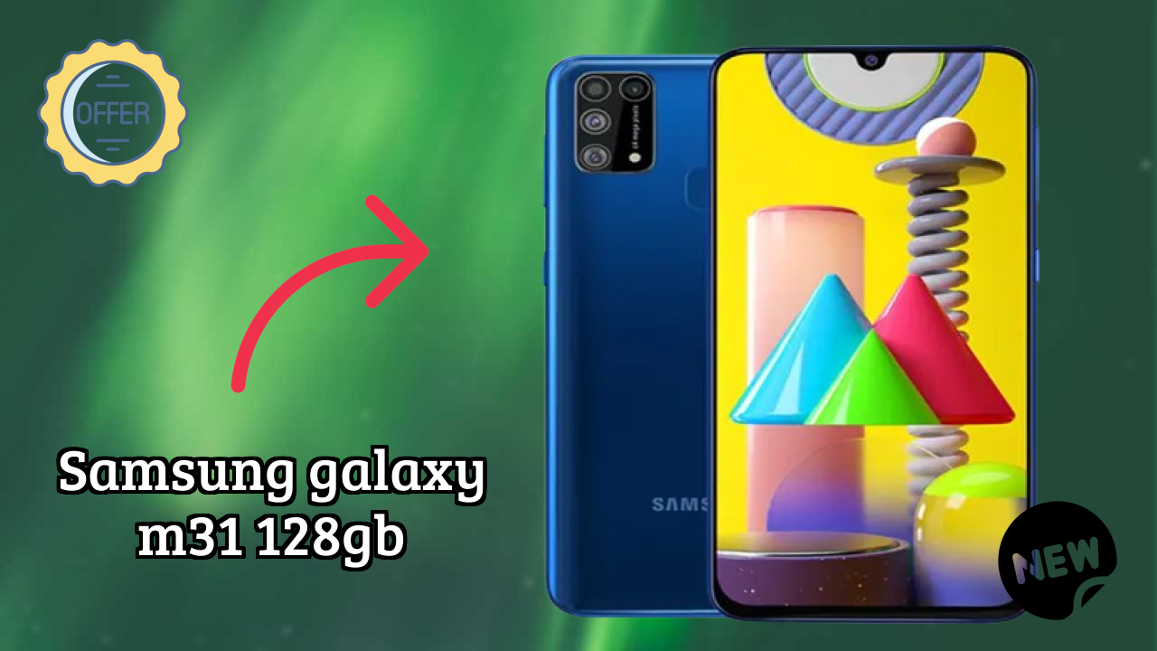Samsung Galaxy M31 128GB Display Size: 6.4 Inches (16.26 Cm) Screen Quality