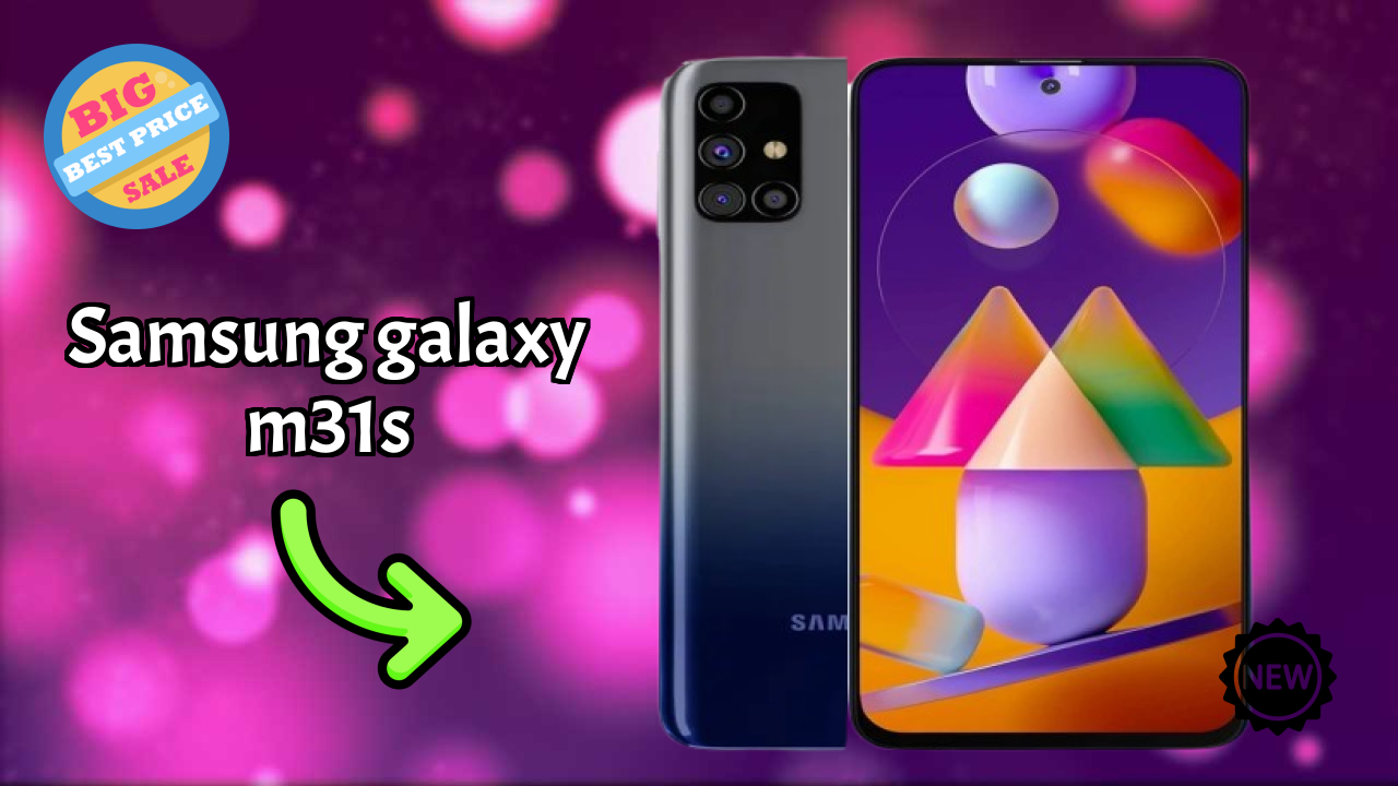 Samsung Galaxy M31s Display Technology: 6.5 Inches (16.51 Cm) Screen