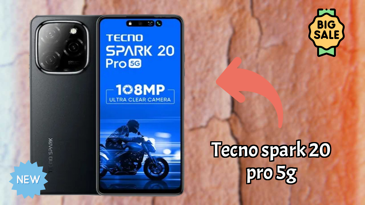 Tecno Spark 20 Pro 5G Battery Life: 5000 MAh Charging Speed