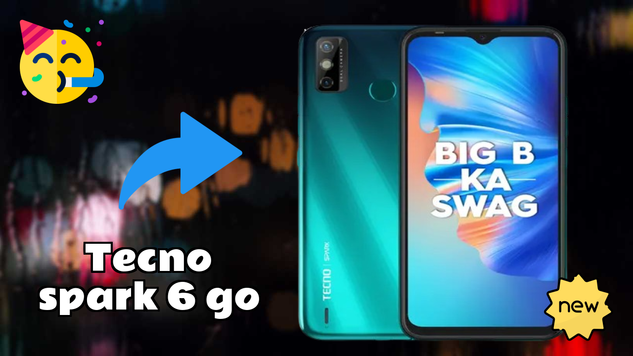 Tecno Spark 6 Go Display Technology: 6.52 Inches (16.56 Cm) Screen