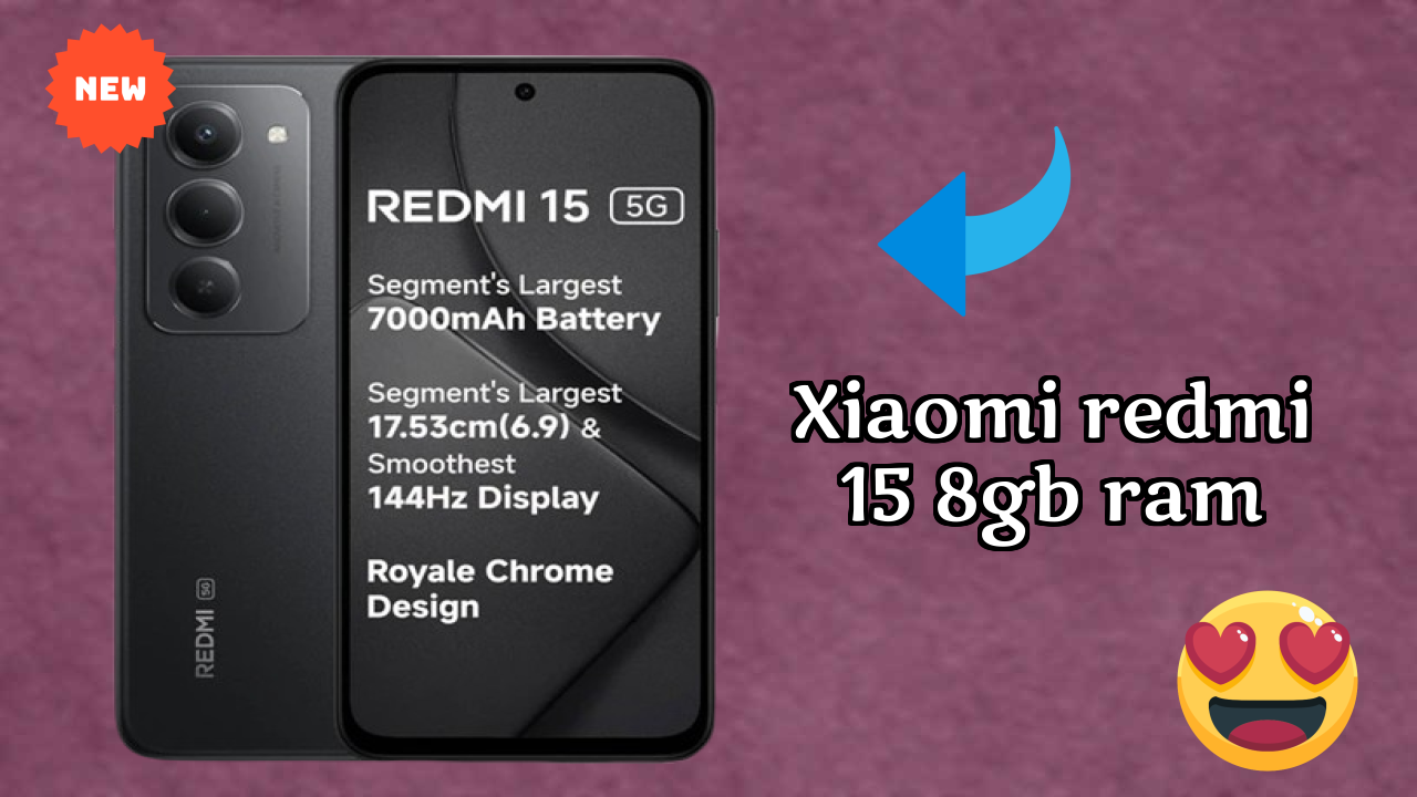 Xiaomi Redmi 15 8GB RAM Display Size: 6.9 Inches (17.53 Cm) Screen Review