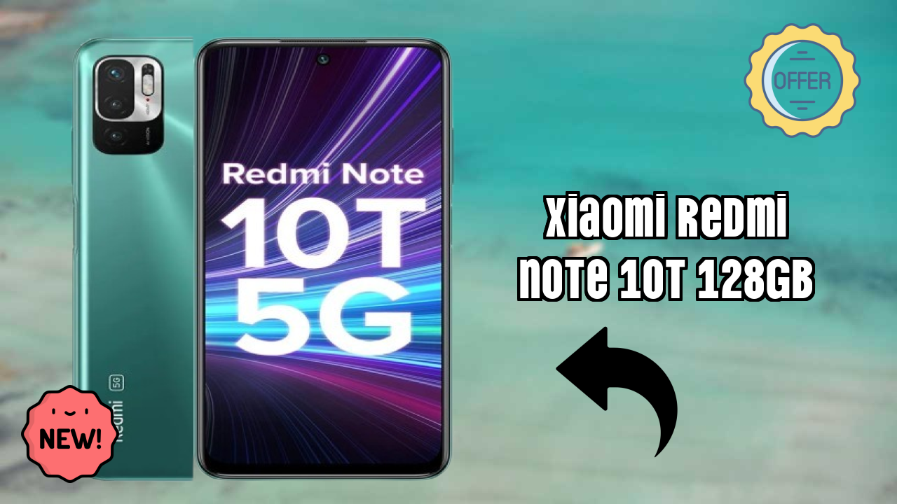 Xiaomi Redmi Note 10T 128GB Display Size: 6.5 Inches (16.51 Cm) Screen Test